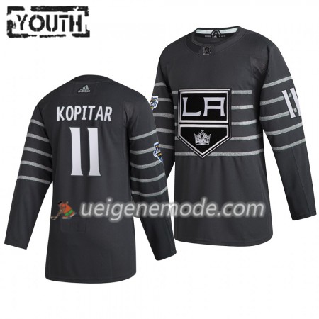 Kinder Los Angeles Kings Trikot Anze Kopitar 11 Grau Adidas 2020 NHL All-Star Authentic